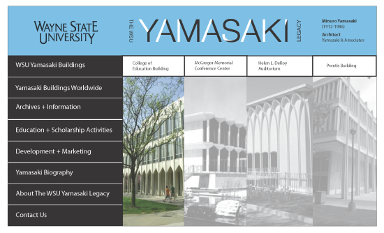 WSU Yamasaki Legacy Project